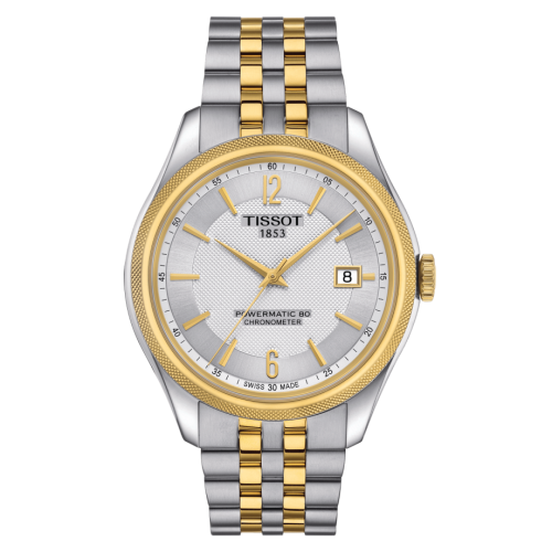 Tissot Ballade Powermatic 80 41 Stainless Steel / Yellow Gold PVD / Silver / Bracelet